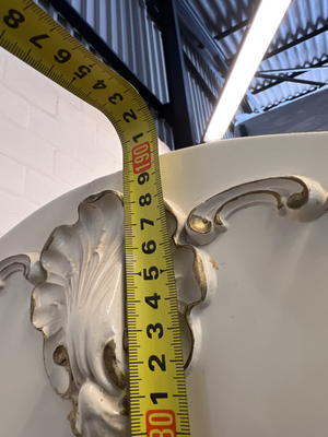 Antique 2-Door Cream Cupboard - Fairly Good Condition - 2ndhandwarehouse.com