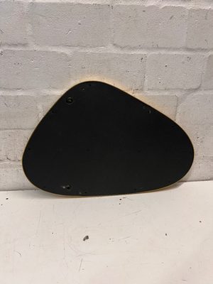 Asymmetric Gold-Tone Pebble Wall Mirror — Fair Condition