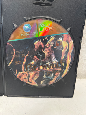 Beowulf: The Game (Xbox 360) - Sticker Residue on Cover - 2ndhandwarehouse.com