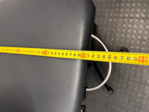 Black Draughtsman Office Chair with Footring — Well Used Condition
