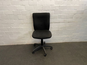 Black Mid Back Typist Chair