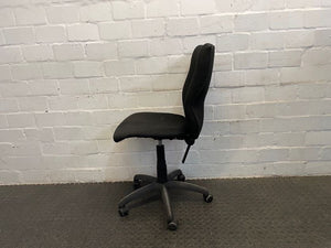 Black Mid Back Typist Chair