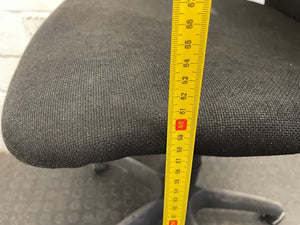 Black Mid Back Typist Chair