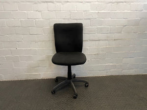 Black Mid Back Typist Chair