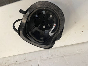 Black No Fear Rounded Bike Helmet