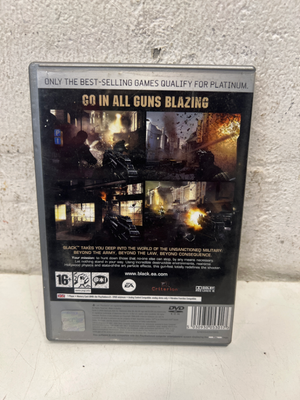 Black - PlayStation 2 Platinum Edition (As-Is, Untested) - 2ndhandwarehouse.com