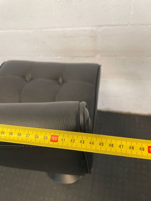 Black Studded Bar Stool (Bottom Loose) - PRICE DROP - 2ndhandwarehouse.com