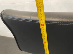 Black Studded Bar Stool (Bottom Loose) - PRICE DROP - 2ndhandwarehouse.com