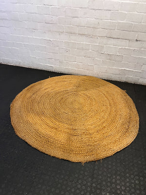 Boho Chic Natural Jute Round Rug - 2ndhandwarehouse.com