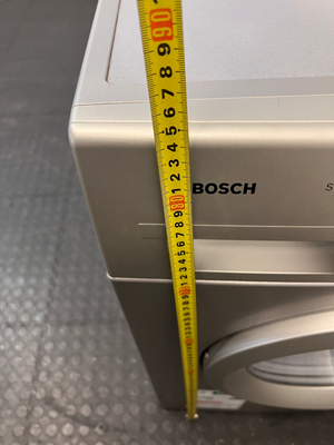 Bosch Serie 2 Front Loader Washing Machine in Silver — Working Well with Signs of Heavy Use