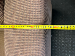 Brown Textured 2-Seater Couch - Fair Condition (Visible Wear) - 2ndhandwarehouse.com