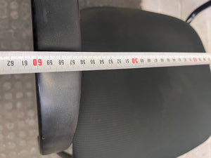 Burgandy and Black Visitors Armchair - PRICE DROP