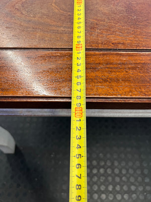 Charming Two-Tone Panel Top Dining Table - 2ndhandwarehouse.com