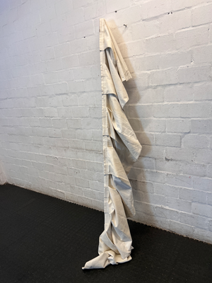 Classic Cream Pleated Curtain Valance - 2ndhandwarehouse.com