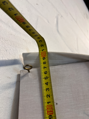 Classic Cream Pleated Curtain Valance - 2ndhandwarehouse.com