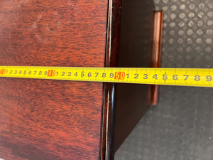 Classic Dark Wood 3-Drawer Bedside Cabinet ✨