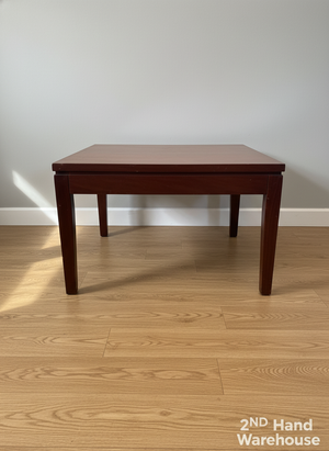 Classic Dark Wood Side Table | 70 x 70cm - REDUCED
