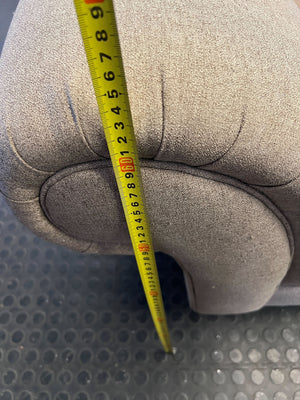 Classic Neutral Fabric 2-Seater Sofa - 2ndhandwarehouse.com