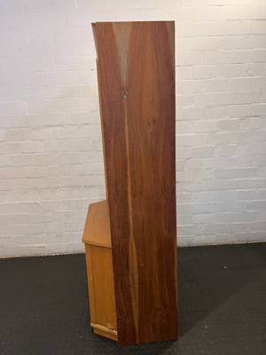 Classic Wooden Display Cabinet & Bookshelf with Bottom Cupboard - 2ndhandwarehouse.com