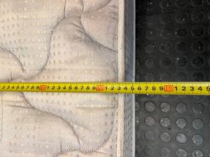 Cloud Nine Classic Extra Length Double Mattress — Well Used with Significant Staining