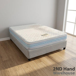 Comfortable Queen Mattress & Base Set - Good Condition