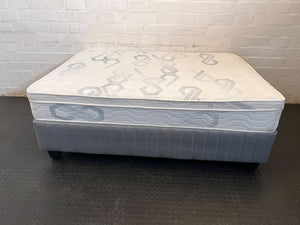 Comfortable Queen Mattress & Upholstered Base Set