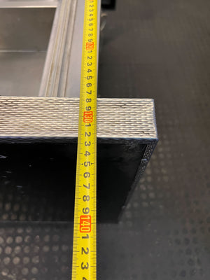 π Commercial Display Food Warmer - Glass and Stainless Steel, Well-Loved