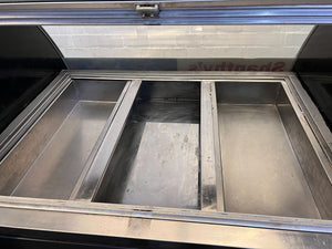 π Commercial Display Food Warmer - Glass and Stainless Steel, Well-Loved