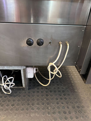 π Commercial Display Food Warmer - Glass and Stainless Steel, Well-Loved