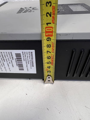 Compact Silver Solar Inverter with LCD Display β Like New! - 2ndhandwarehouse.com