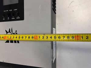Compact Silver Solar Inverter with LCD Display β Like New! - 2ndhandwarehouse.com