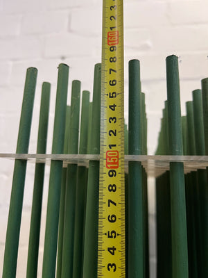 Contemporary Vertical Slat Room Divider – Natural Wood Finish