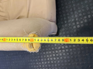 Cozy Beige Accent Armchair (Damaged)