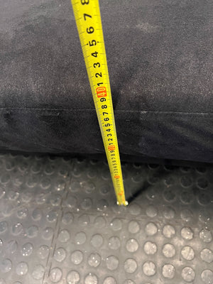 Cozy Charcoal 2-Seater Sofa - Fair used