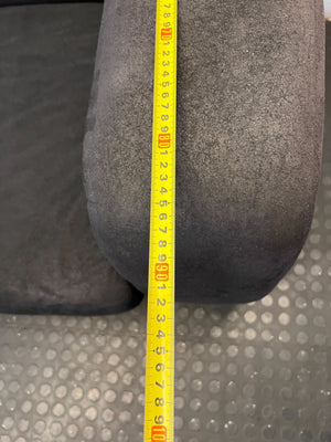 Cozy Charcoal 2-Seater Sofa - Fair used