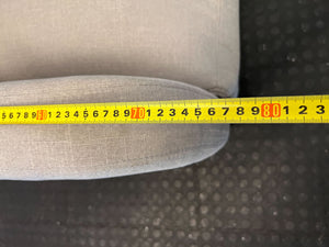 Cozy Grey Fabric Recliner Chair & Ottoman Set - 2ndhandwarehouse.com