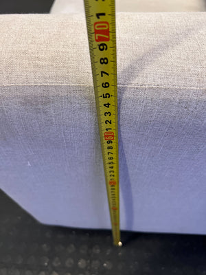 Cozy Two-Seater Light Beige Sofa