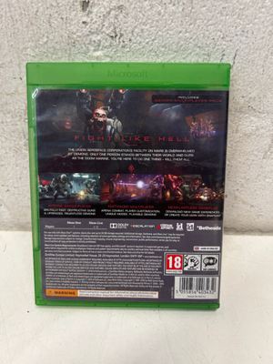 DOOM (Xbox One) - Good Condition Disc and Case - 2ndhandwarehouse.com