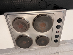 Defy 4-Plate Stainless Steel Electric Hob