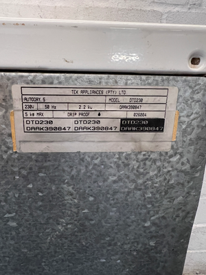Defy Autodry 5 Tumble Dryer - Noisy Spin and Cracked Bezel - 2ndhandwarehouse.com