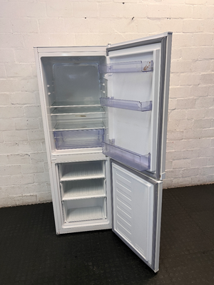 Defy C-300 Upright Fridge Freezer in White — Good Working Order - Fair Condition - 2ndhandwarehouse.com