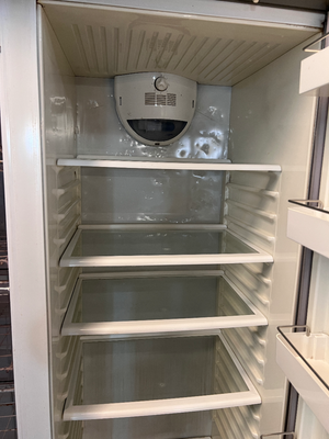 Defy Double Door Fridge Freezer - Silver (Partial Freezer & Rust Issues) - 2ndhandwarehouse.com
