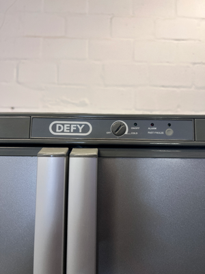 Defy Double Door Fridge - Working Well (Dents on Front) - 2ndhandwarehouse.com