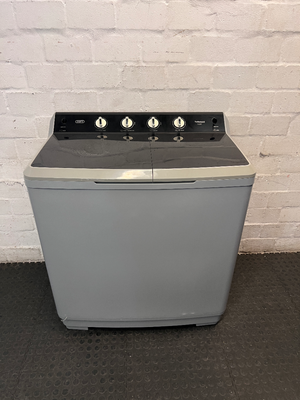 Defy Grey Twinmaid 1300 Twin Tub Washing Machine — Good Working Order