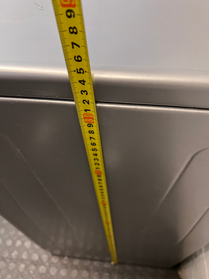 Defy Silver Tumble Dryer — Working Order with Surface Scratches