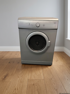Defy Silver Tumble Dryer — Working Order with Surface Scratches