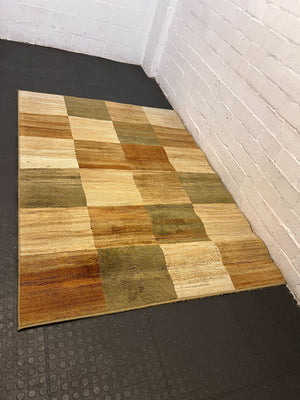 Elegant Multi-Color Geometric Area Rug - Soft and Durable 2.2 x 1.6