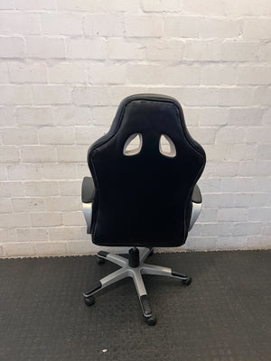 Ergonomic Black & Grey Gaming/Office Chair - Pre-Owned - 2ndhandwarehouse.com