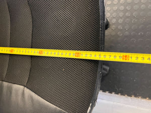 Ergonomic Black Office Chair with Minor Wear and Tear