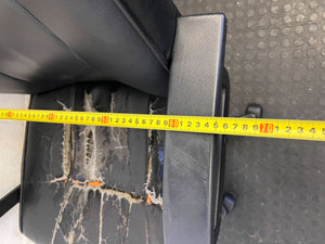 Ergonomic Black Office Chair with Worn Seat - CLEARANCE